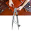 Compas-diviseur ailé 150mm, verrouillable, acier au carbone 15
