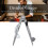 Compas-diviseur ailé 150mm, verrouillable, acier au carbone 4
