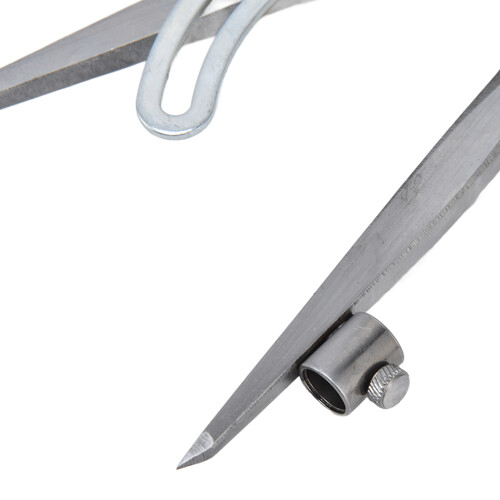 Compas-diviseur ailé 150mm, verrouillable, acier au carbone 2