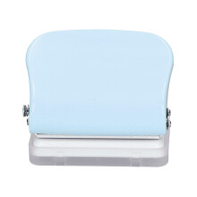 Regla perforadora de 3 agujeros,5 hojas,7 x 5,4 x 6,3 cm,Azul claro
