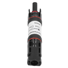Porte-fusible en laiton PPO pour panneaux PV, avec système de verrouillage automatique, 1000 V, 5 A