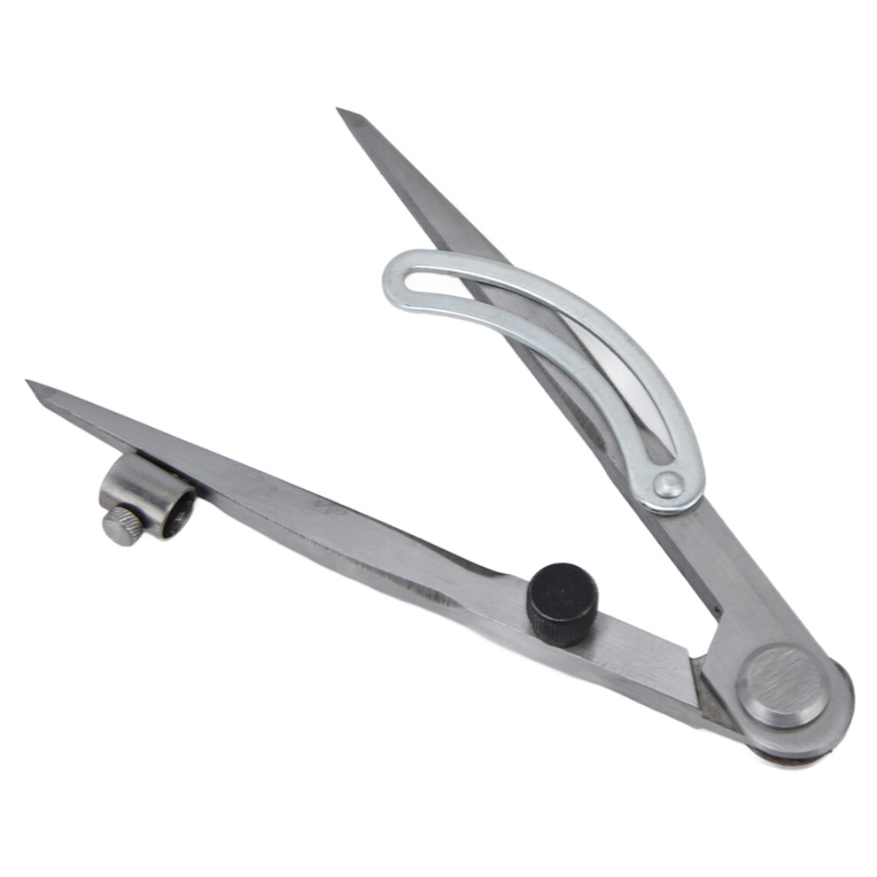 Wing Divider Gauge Carbon Steel Adjustable Angle Lockable Scribing Tool For Woodworking250mm 3671321766035