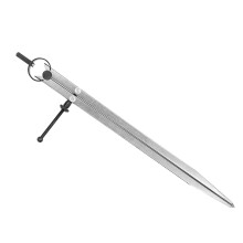 Compas à ailes réglable de 300 mm avec écrou à ressort pour le marquage du cuir.