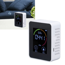 Moniteur numérique de la qualité de l'air CO2 9  7  3,5 cm 1200 mAh