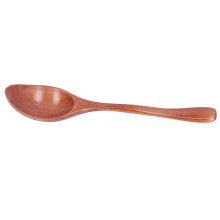 Cuchara de madera 18.5x4 cm portátil para arroz, sopa y postre