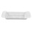 Bandeja extensible para bañera PP 23.07oz blanca 2
