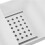 Bandeja extensible para bañera PP 23.07oz blanca 9