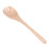 Tenedor para ensalada de frutas, mango de madera largo, 17 cm x 3,5 cm 8