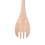 Tenedor para ensalada de frutas, mango de madera largo, 17 cm x 3,5 cm 9