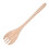 Tenedor para ensalada de frutas, mango de madera largo, 17 cm x 3,5 cm 10