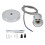 Portalámparas colgante E27, cable de 1m, 100-240V 2