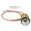Portalámparas E27 vintage con cable, 1 m, 100-240 V 4