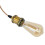 Portalámparas E27 vintage con cable, 1 m, 100-240 V 9