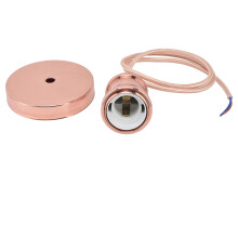 Colgante vintage con portalámparas E27 1 m de cable 100-240V