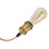 Portalámparas E27 vintage con cable, 1 m, 100-240 V 3
