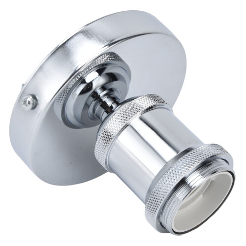 Douille E26/E27 85100 mm, 100-240 V Argent