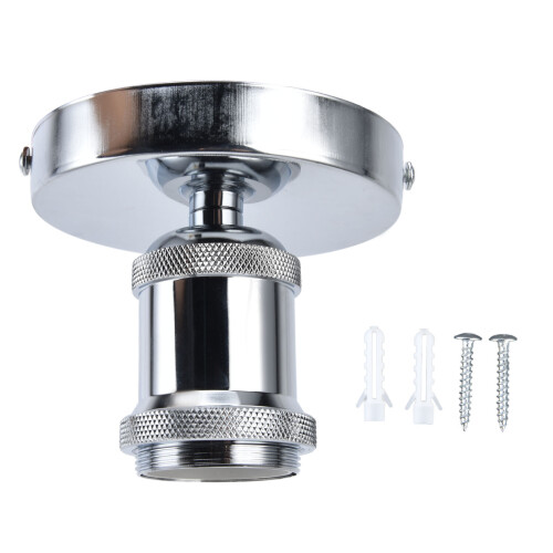Douille E26/E27 85100 mm, 100-240 V Argent 1