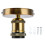 Douille d'ampoule E26/E27 or antique 85/100mm 100-240V 2