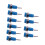 10 piezas J.40003 conector banana de panel de 2 mm azul 13