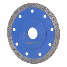Disque diamant Wave Net de 4,5 pouces, épaisseur 1,2 mm, bleu