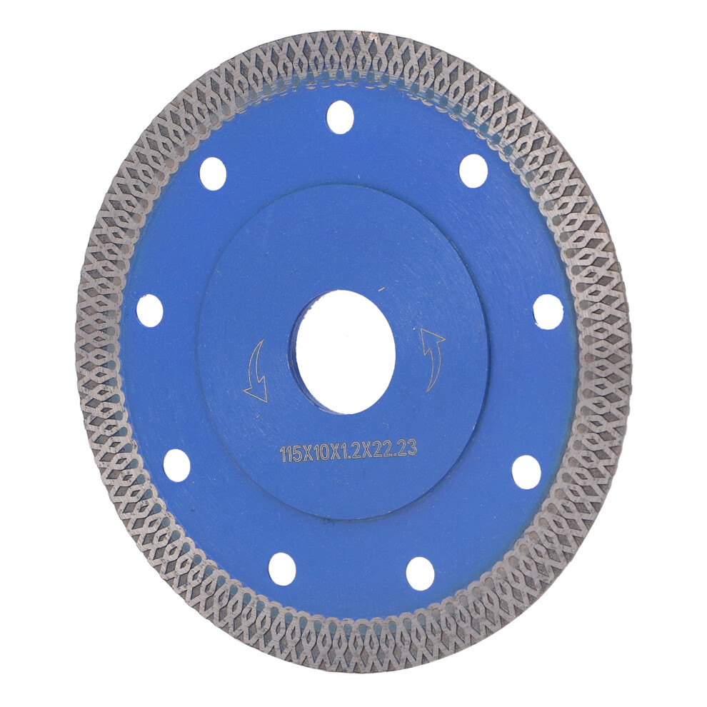 Diamond Saw Blade Super Thin Cutting Porcelain Tile Granite Marble Ceramic With Flange Wave Net4.5in 3061321766188