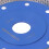 Disque diamant Wave Net de 4,5 pouces, épaisseur 1,2 mm, bleu 4