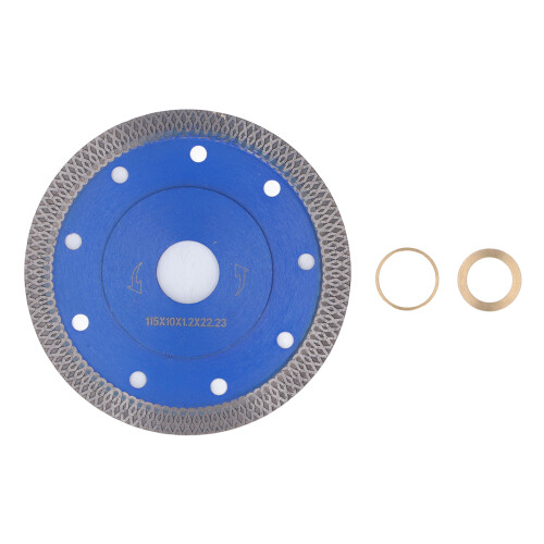 Disque diamant Wave Net de 4,5 pouces, épaisseur 1,2 mm, bleu 1