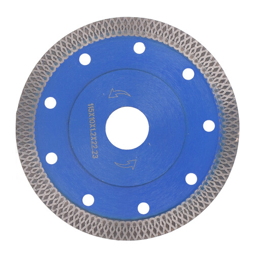 Disque diamant Wave Net de 4,5 pouces, épaisseur 1,2 mm, bleu 2