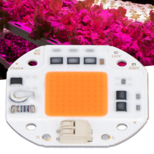 Luz de cultivo COB, placa de 5,5 5,5 cm, 380-800 nm, 220 V