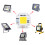 Chip LED COB 110 V, 2,4x2,4 cm, 5,5x5,5 cm alluminio 1