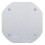 Chip LED COB 110 V, 2,4x2,4 cm, 5,5x5,5 cm alluminio 12