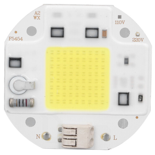 Perla de lámpara COB 220V, chip LED 5,5x5,5cm, 2,4x2,4cm 1