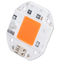 Luz de cultivo COB 220V Espectro 380-800 nm 5.5x5.5 cm