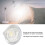 Highlight Bombilla LED COB MR16 de 5W, 50x45mm, CRI>80 5