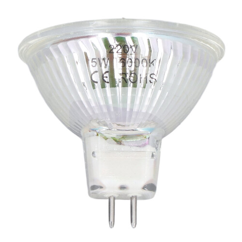 Highlight Bombilla LED COB MR16 de 5W, 50x45mm, CRI>80 2