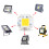 Chip de luz COB 110V, placa de 5,5  5,5 cm, 2,4  2,4 cm 16