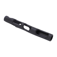 Empuñadura de arco de violín 4/4-3/4 goma negra 10,5 cm
