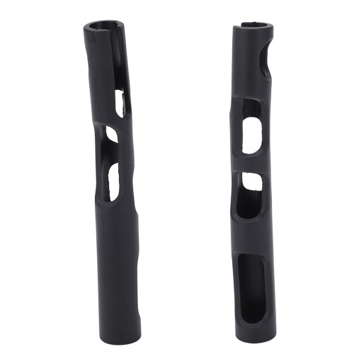 Presa in gomma per arco da violino - 4/4-3/4, Nero, 10,5 cm 2