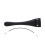 4/4 Violoncelle Queue de violoncelle en carbone nylon 4 mécaniques noir 2