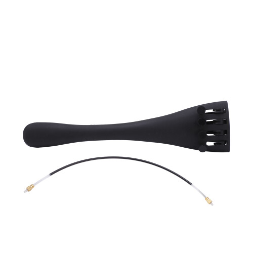 4/4 Violoncelle Queue de violoncelle en carbone nylon 4 mécaniques noir 1