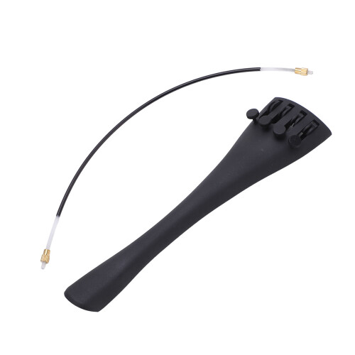 4/4 Violoncelle Queue de violoncelle en carbone nylon 4 mécaniques noir
