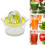 Spremiagrumi manuale multifunzionale da 400 ml per arance e limoni 14