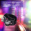 Pandereta de pie con cascabeles, negro, ABS+Metal+Nylon 5