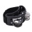 Pandereta de pie con cascabeles, negro, ABS+Metal+Nylon 10