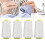 4 piezas de hilo de overlock blanco, 11,3 x 5,7 x 4,5 cm 13