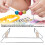Telar de abalorios 1 juego plateado 29.5x6.8x9 cm DIY 12