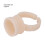 Taza de anillo para microblading, 100 piezas, 13mm8mm, Transparente 12