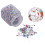 Épingle à perle pour couture - 2 flacons, 3,7 cm / 0,6 mm 6