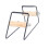 Telaio per perline extra largo 1 set nero 29,56,89 cm 16