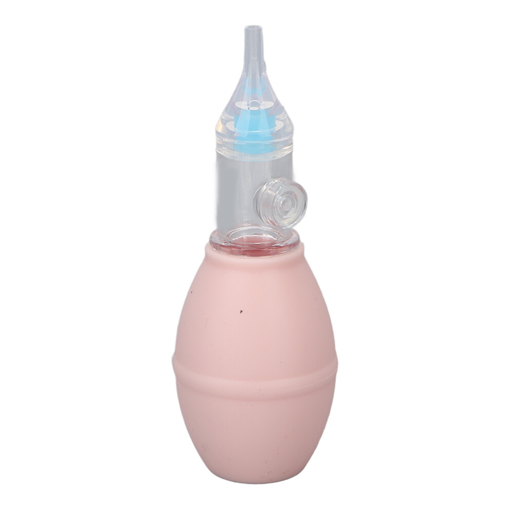 Baby Manual Nasal Aspirator Silicone Nose Mucus Suction Sucker Cleaning Tool for Infant Toddlers